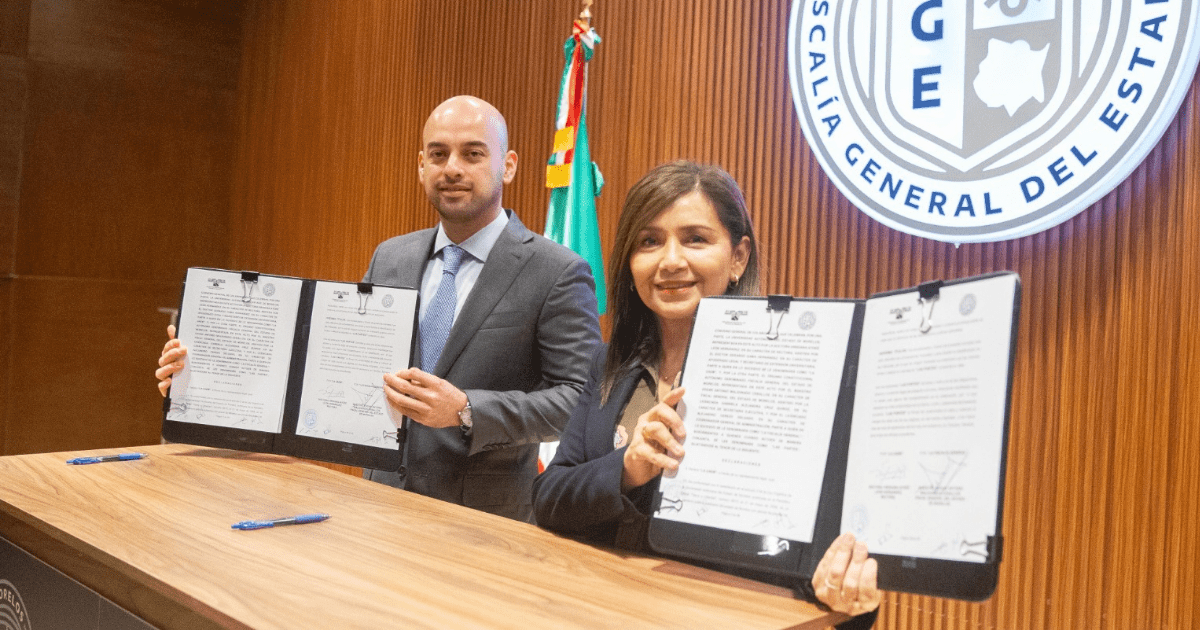 Fiscalía y UAEM firman convenio de colaboración