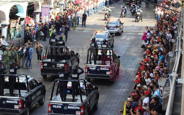 calles cerradas por desfile