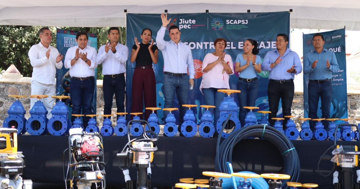 Jiutepec mejora su sistema de agua potable atendiendo reportes