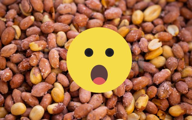 Cacahuates con más sodio