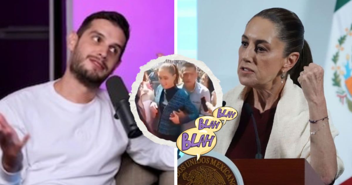adrián Marcelo y Claudia Sheinbaum