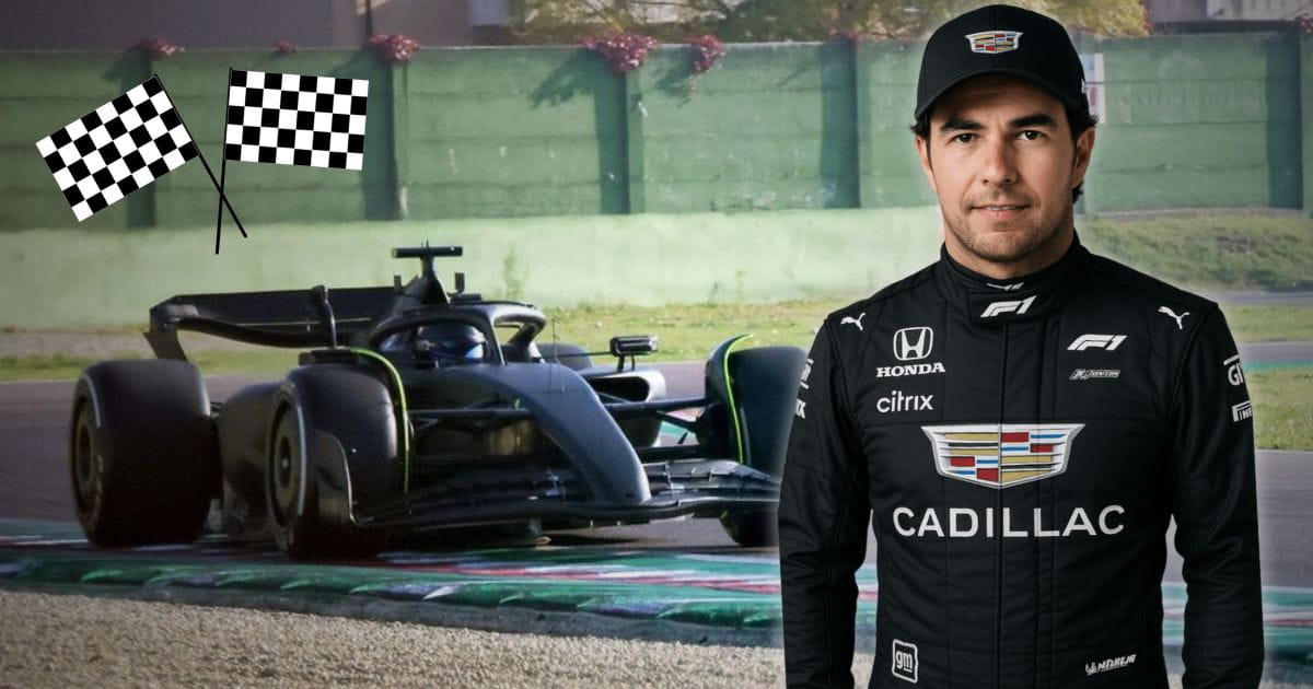 checo Pérez Cadillac