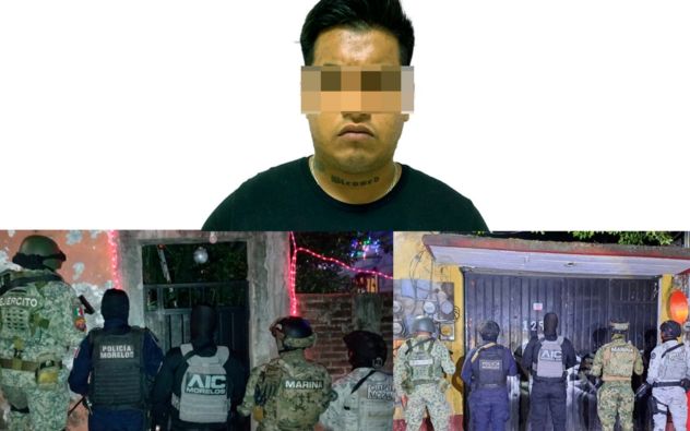 Capturan a presunto homicida en Cuernavaca
