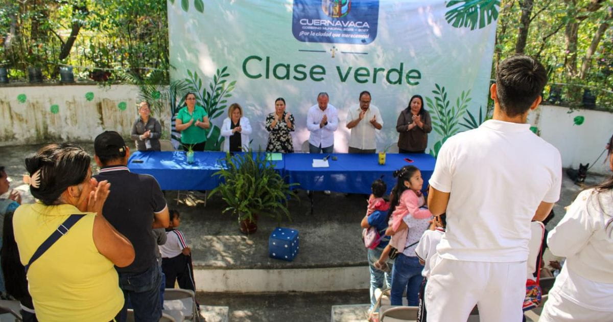 Impulsan educación ambiental en escuelas de Cuernavaca