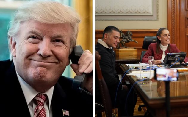 Llamada entre Trump y Sheinbaum