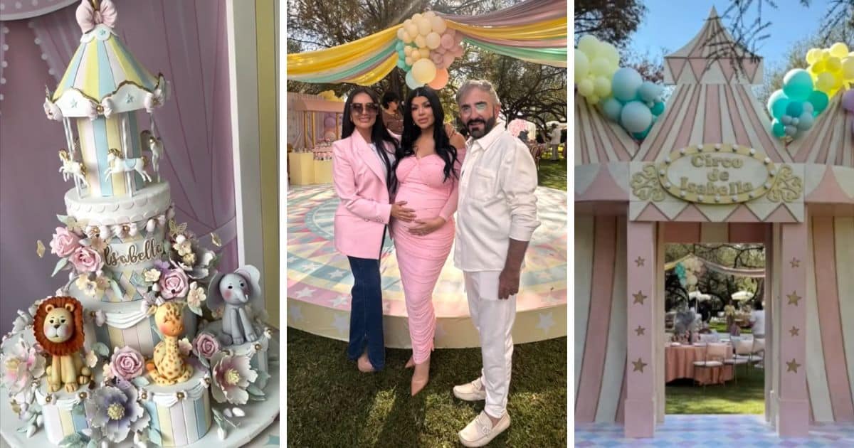 Vicente Fernández jr y mariana González baby shower