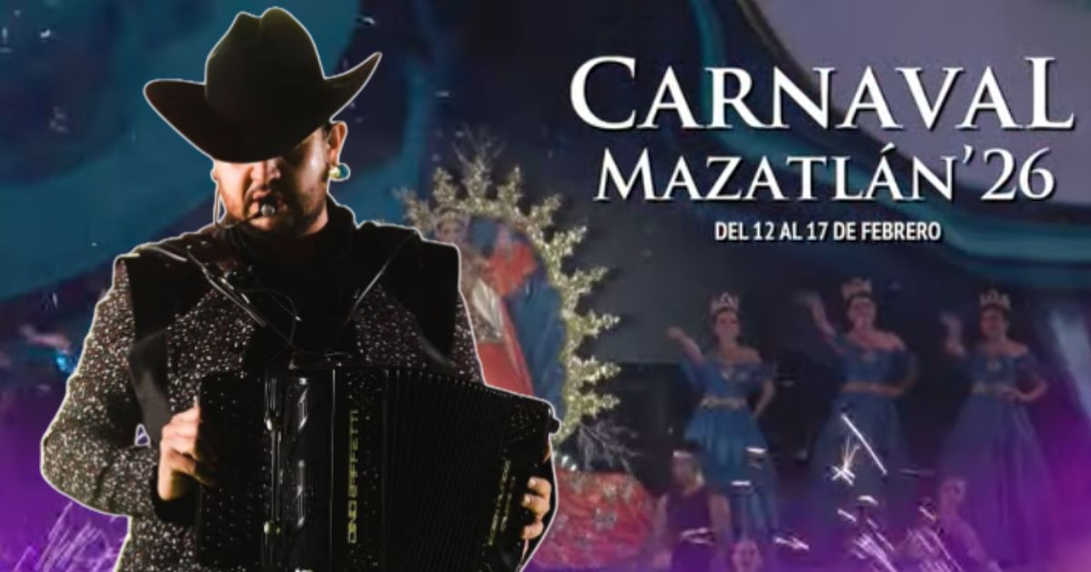 cartelera carnaval Mazatlan 2026