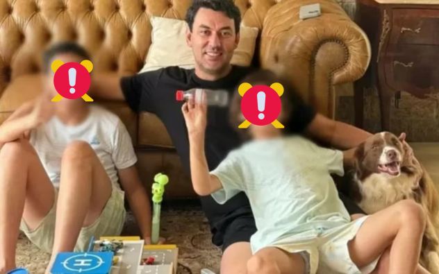 Hombre hijos Brasil