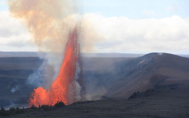 erupción del Kilauea