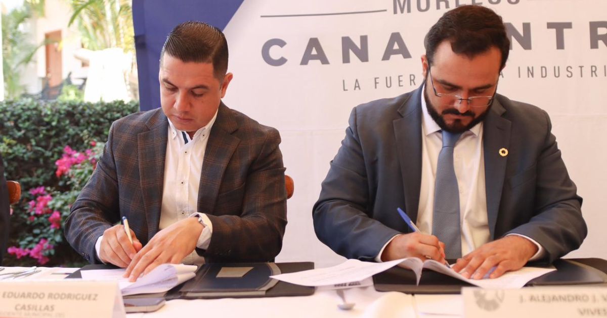 Jiutepec realiza convenio con CANACINTRA Morelos