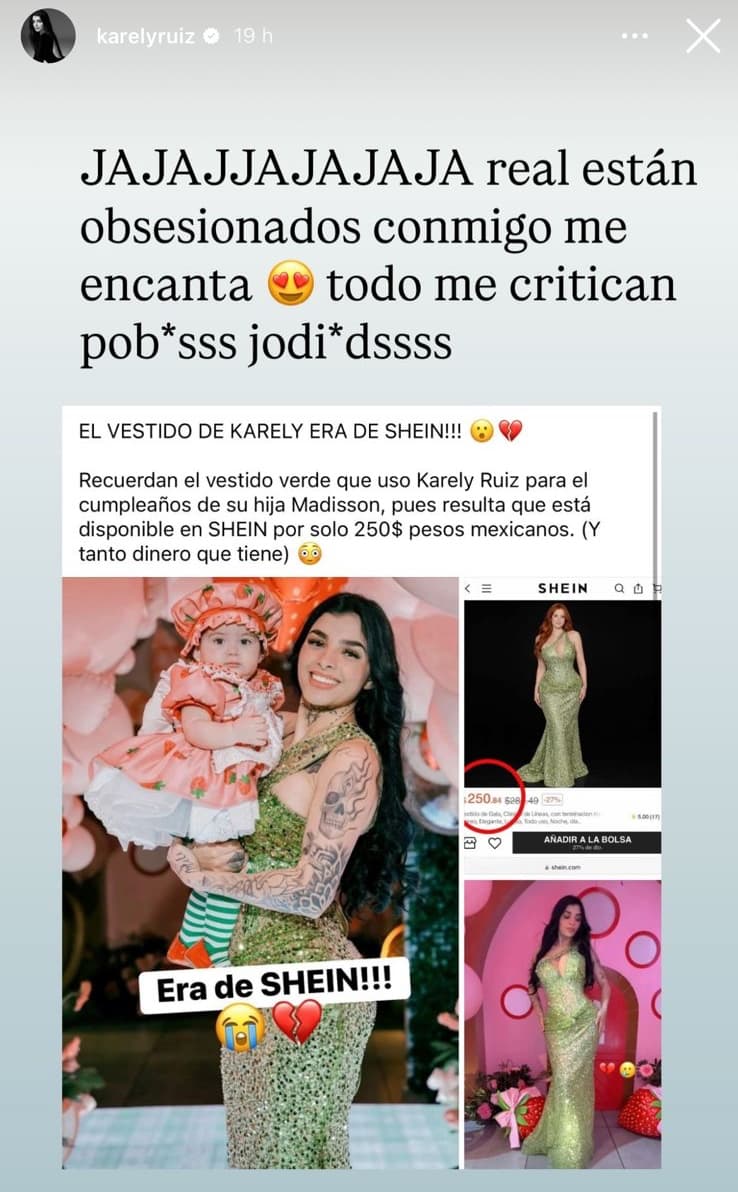 Karely Ruiz críticas