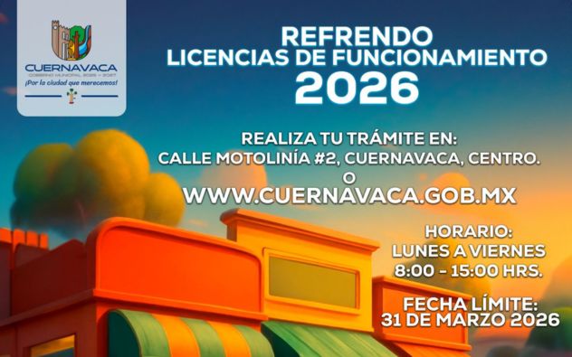 Refrendo gratis Cuernavaca