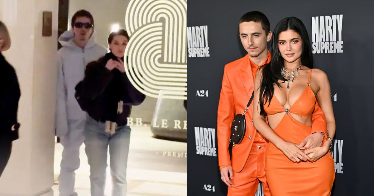 Timothée Chalamet y Anamaria Vartolomei
