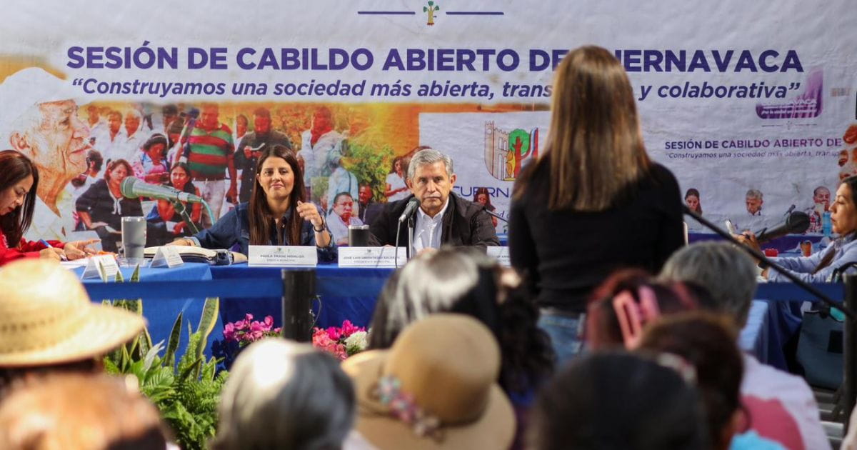 Llama alcalde de Cuernavaca a trabajar en conjunto por Cuernavaca