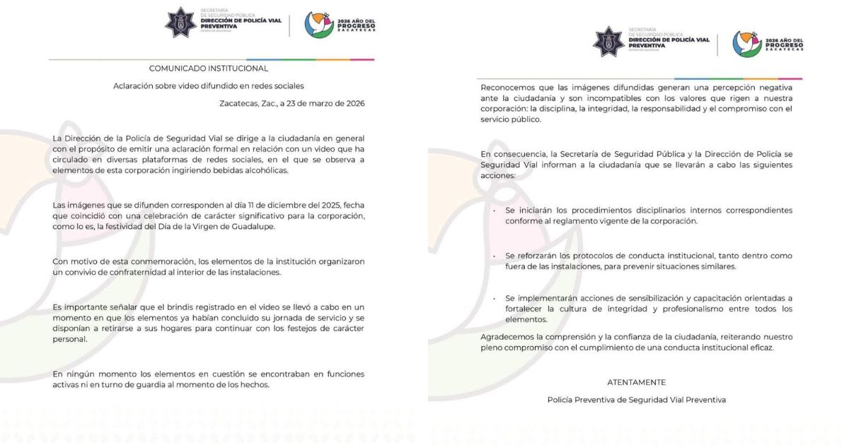 comunicado