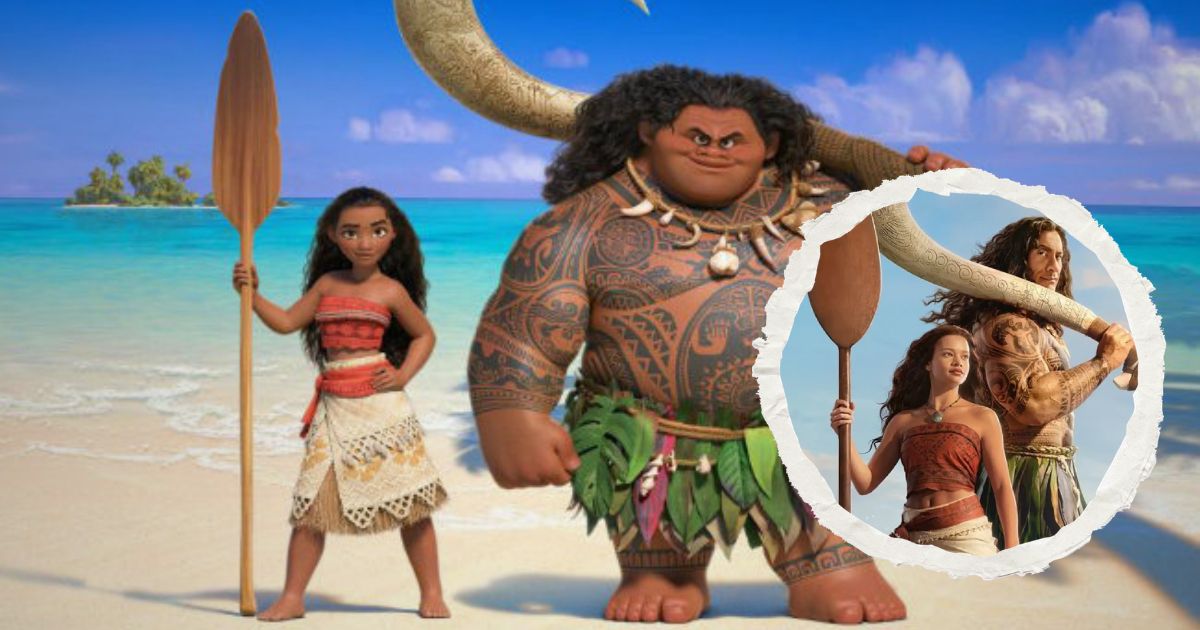 live action Moana
