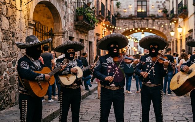 Mariachis disparos Puebla