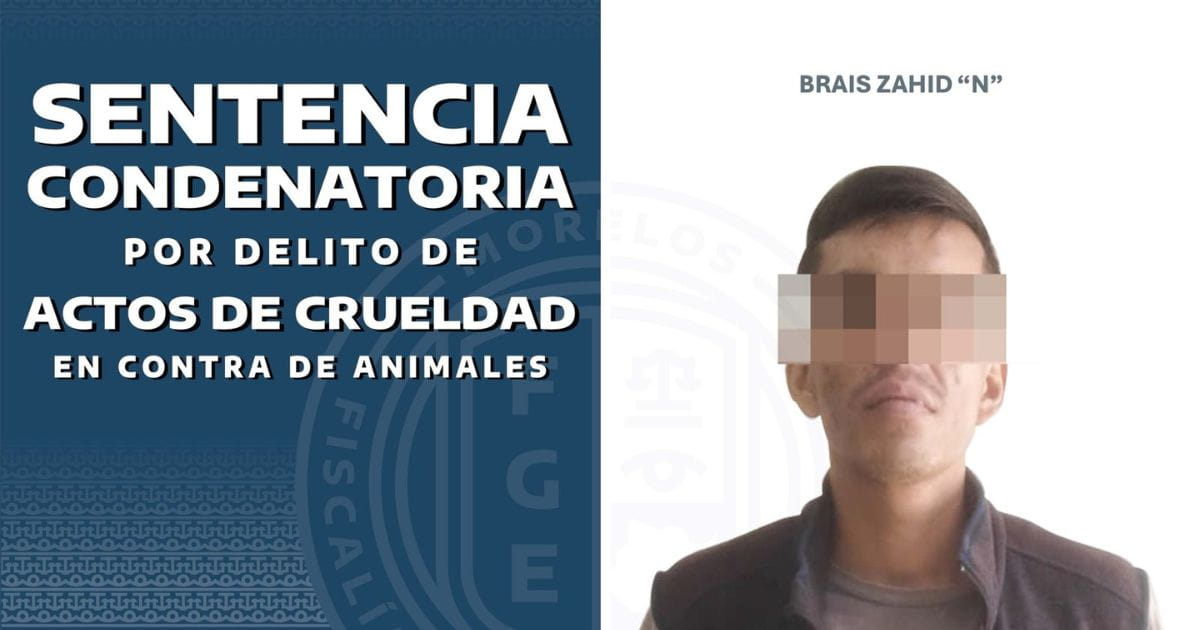 Dan dos años de prisión a hombre por crueldad animal en Miacatlán