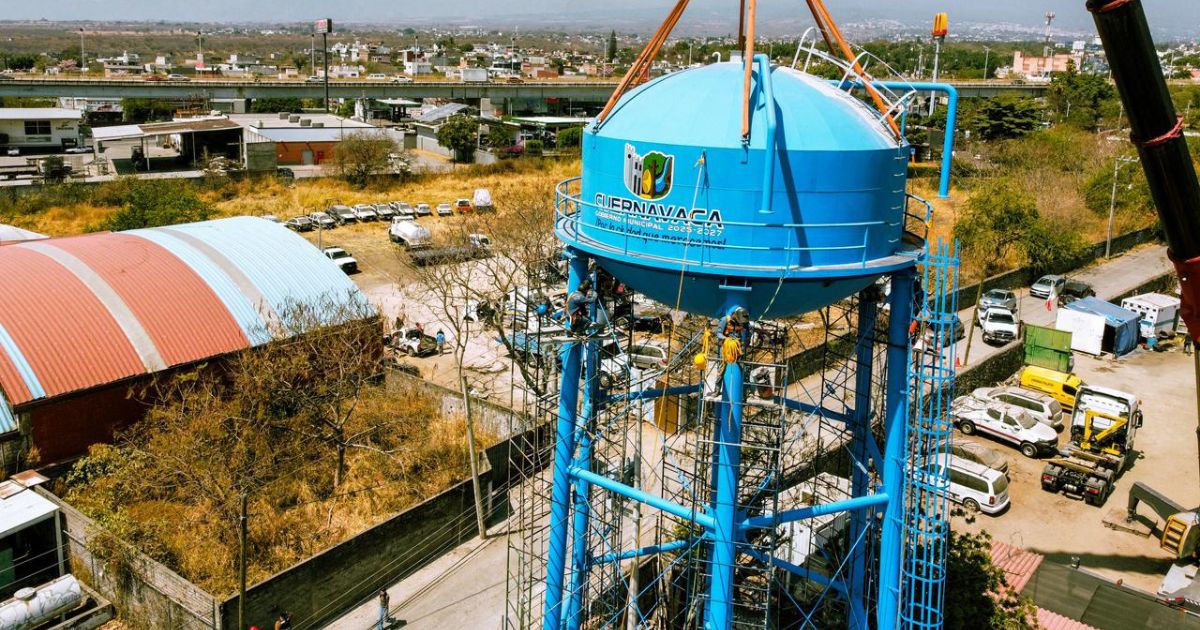 Gobierno de Cuernavaca impulsa obras que garantizan el derecho al agua