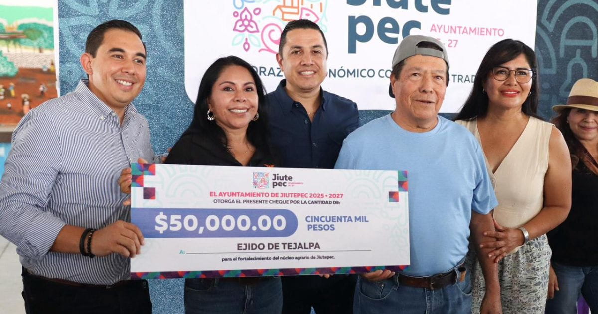 Jiutepec entrega 350 mil pesos para reactivar el campo local