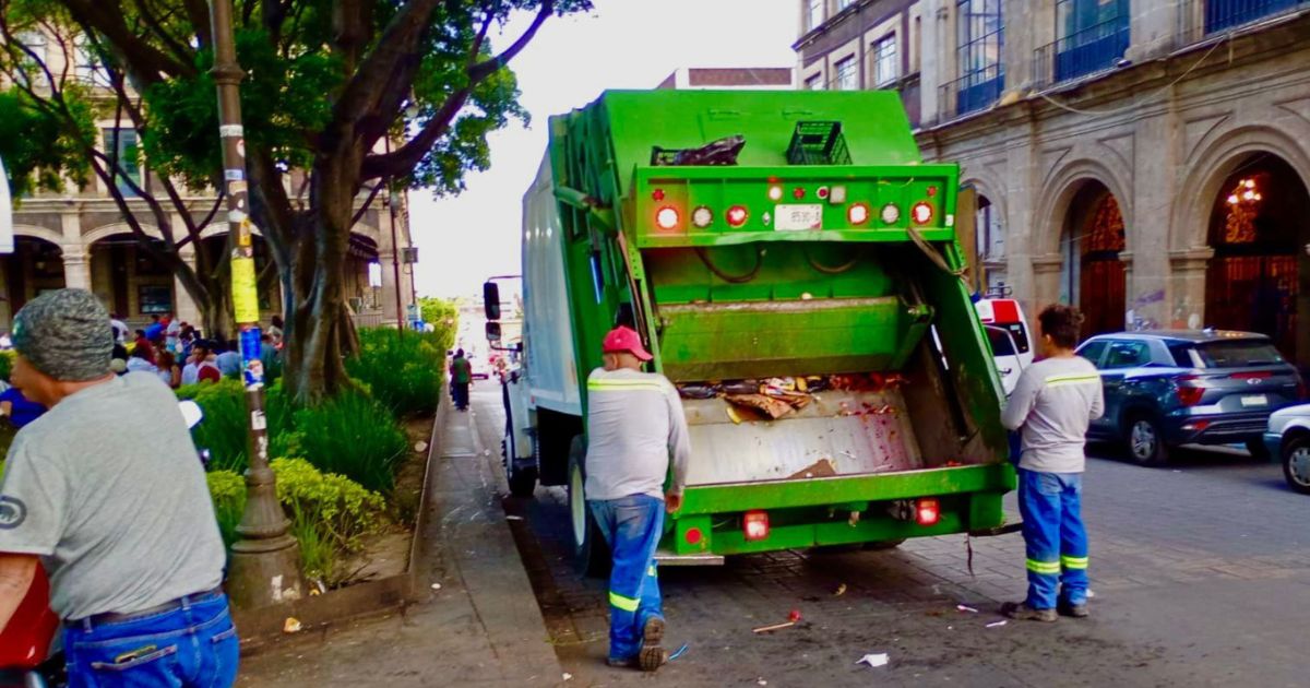 Recolección de basura operará en periodo vacacional