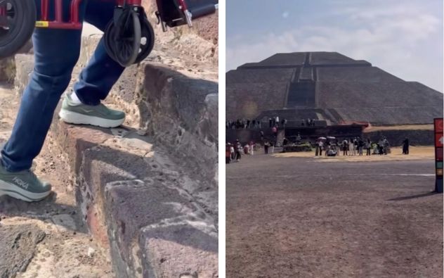 Teotihuacán para personas con discapacidad