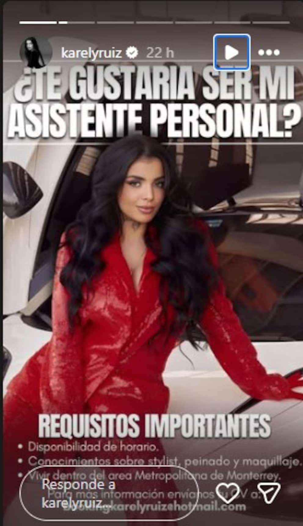 asistente personal karely ruiz