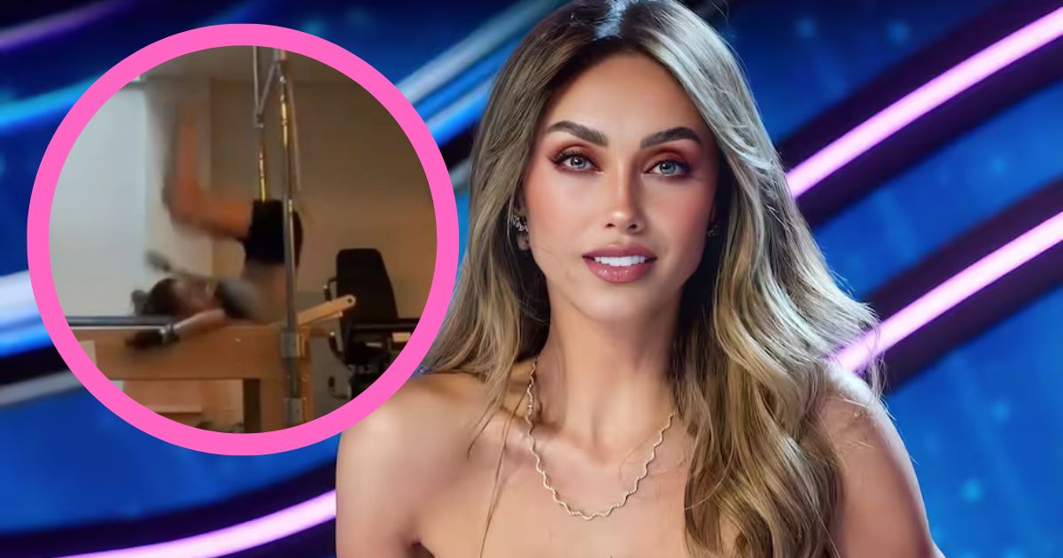 Anahí caída