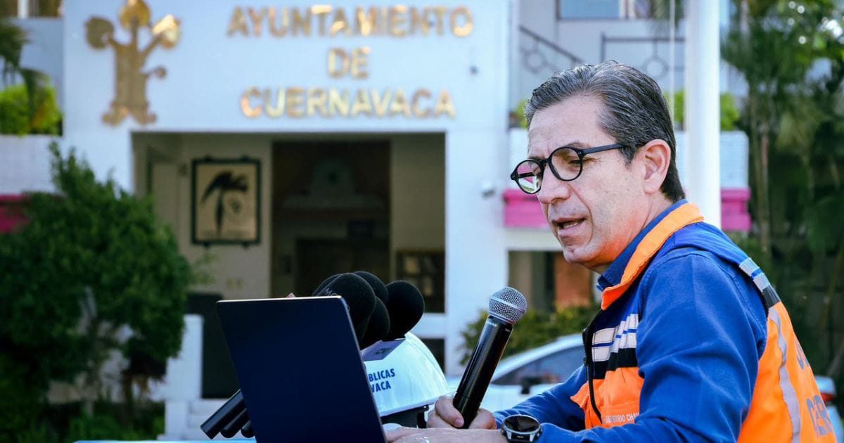Cuernavaca reporta avance en 18 obras de bacheo, agua y drenaje