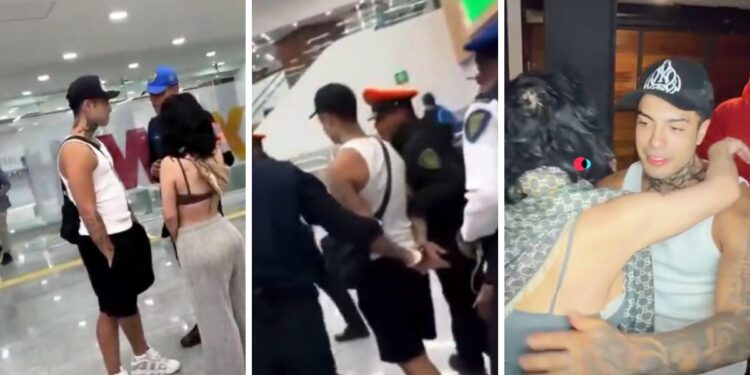 Detienen a Naim Darrechi en el AICM