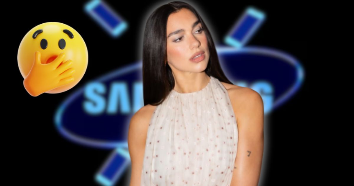 Dua Lipa demanda Samsung
