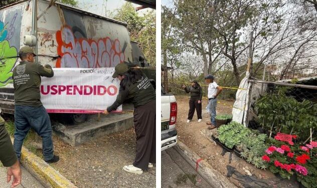 Propaem clausura comercio por tirar residuos en barranca Tzompantle–Ahuatlán