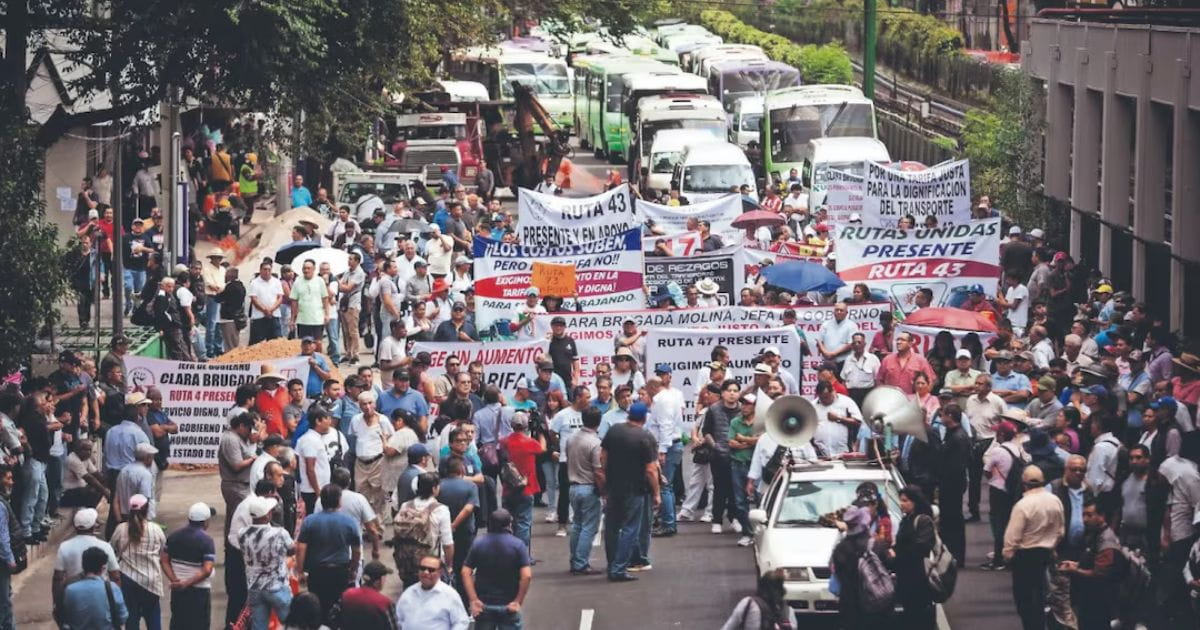 Se preparan para la mega marcha en CDMX