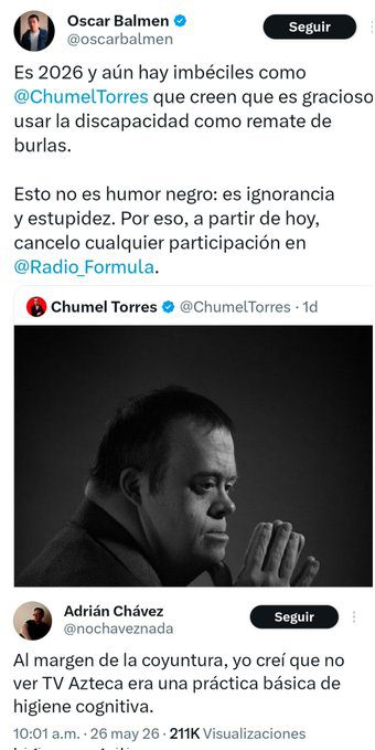 chumel torres burla
