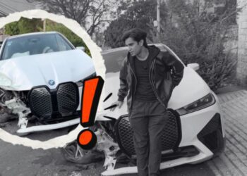 Aaron Mercury accidente auto