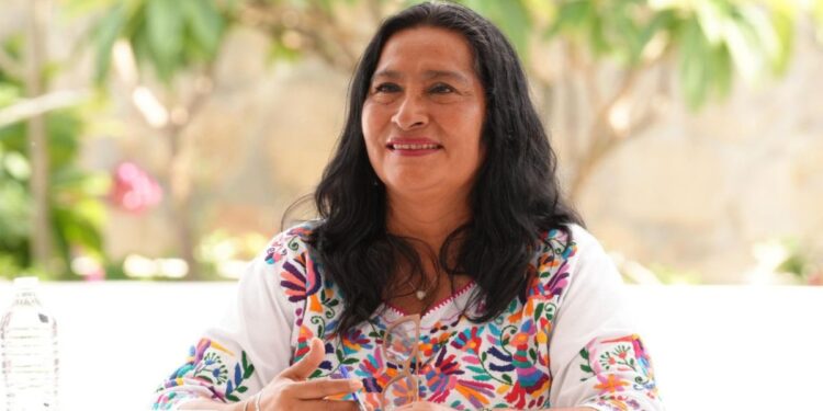 Abelina López va por la gubernatura de Guerrero: Pide licencia