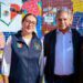Alcalde José Luis Urióstegui respalda mural colectivo de jóvenes
