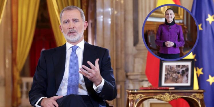 De esto hablará Sheinbaum y el Rey Felipe VI