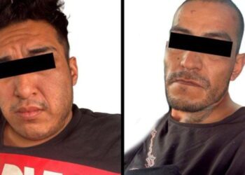 Caen sujetos que robaron camión con relojes tras salir del AIFA