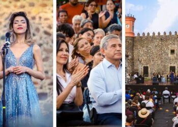 Cantantes del Estudio de la Ópera de Bellas Artes se presentan ante el público en Cuernavaca, Morelos