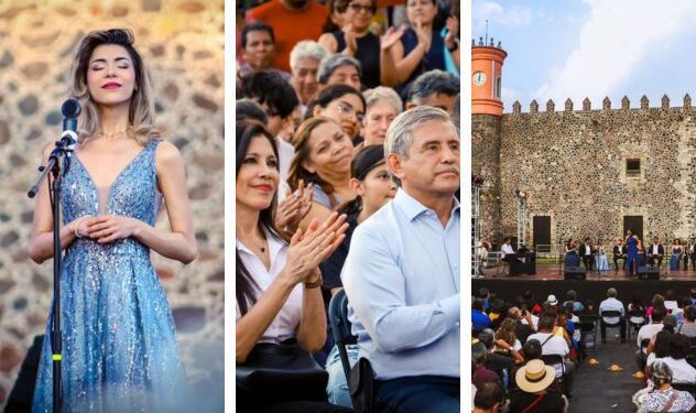 Cantantes del Estudio de la Ópera de Bellas Artes se presentan ante el público en Cuernavaca, Morelos