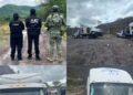 Desmantelan predio utilizado para desvalijar tractocamiones robados en Ayala
