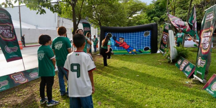 Familias morelenses disfrutan del Mundial Social en Teopanzolco