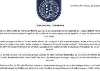Fiscalía de Morelos investiga denuncia contra Víctor Rodríguez