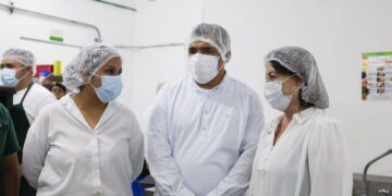 Gobernadora de Morelos supervisa Mega Cocina del Sedif en Alpuyeca