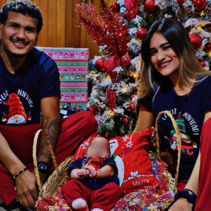 Héctor Bello y su esposa