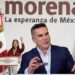 Ariadna Montiel Reyes durante una conferencia de prensa sobre denuncias electorales nacionales