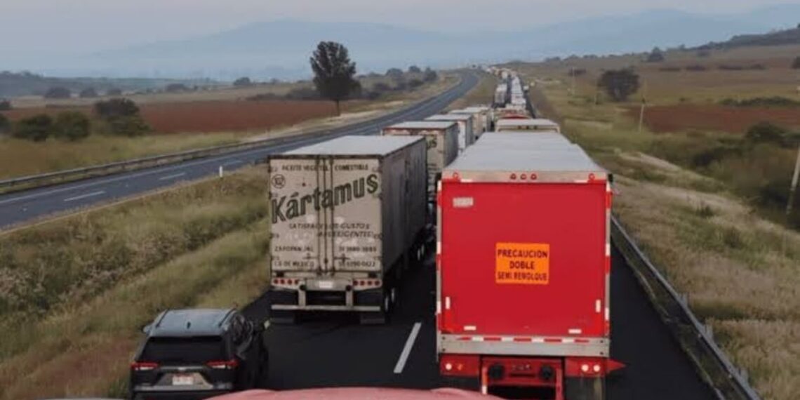 Movilización de transportistas