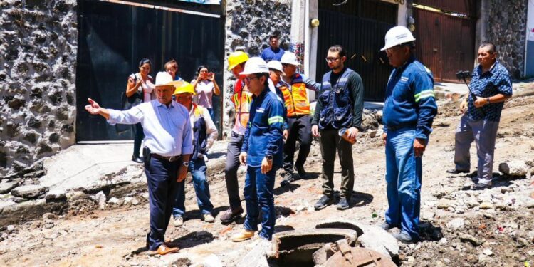 Obras de Centro de Cuernavaca llevan gran avance