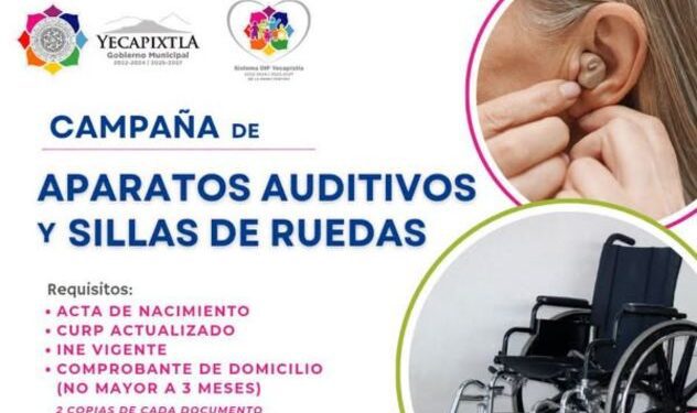 Requisitos silla DIF yecapixtla